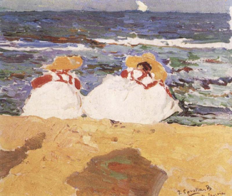 The Beach at Valencia, Joaquin Sorolla Y Bastida